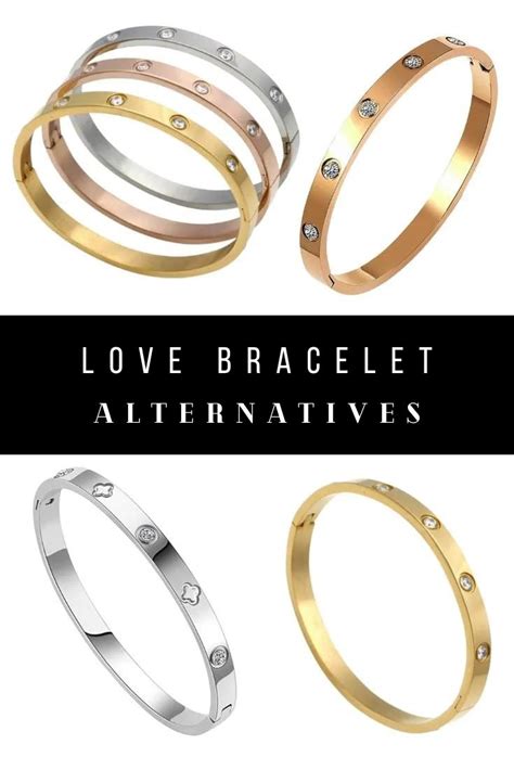 best cartier love bracelet dupe|cartier love bracelet look alikes.